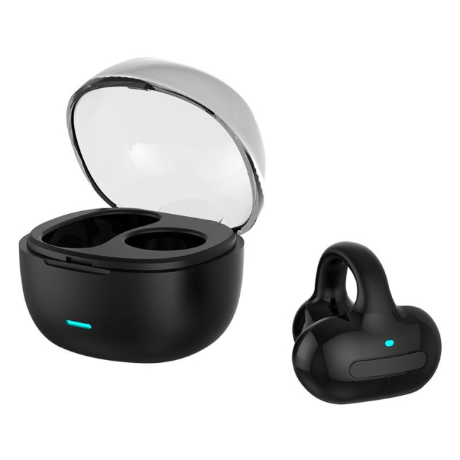 Ecouteurs Bluetooth Conduction Osseuse Avec Boîtier De Charge Étanche IPX5 Longue Autonomie Contrôle Tactile - www.yonis-shop...
