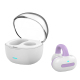 Écouteurs Bluetooth À Conduction Osseuse Avec Boîtier De Chargement Touch Purple IPX5 10-12h Autonomie