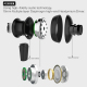 Ecouteurs Bluetooth Sport Sans Fil Magnétiques Avec Contrôle Vocal Et Réduction De Bruit - www.yonis-shop.com