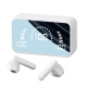 Écouteurs Bluetooth Sans Fil Avec Compartiment De Charge et Affichage Batterie - www.yonis-shop.com