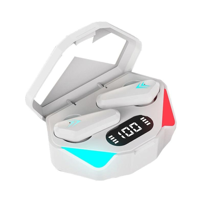 Ecouteurs Bluetooth 5.0 Stéréo Véritable avec Boîtier de Charge LED et Contrôle Tactile pour Gaming - www.yonis-shop.com