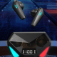 Ecouteurs Bluetooth 5.0 Stéréo Véritable avec Boîtier de Charge LED et Contrôle Tactile pour Gaming - www.yonis-shop.com
