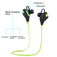 Ecouteurs Bluetooth Sans Fil Avec Microphone Et Commandes Pour Appels Et Musique Compatibles iPhone Galaxy Sony HTC Google Hu...