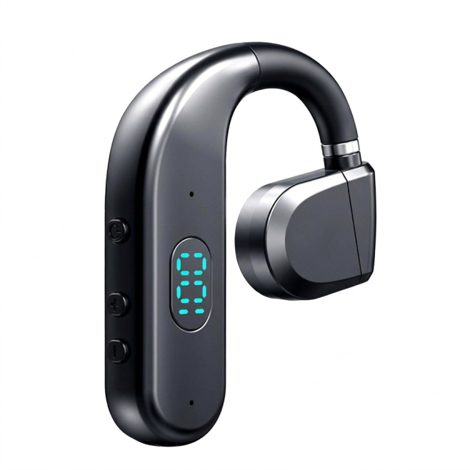 Écouteurs Bluetooth 5.3 Sans Fil Affichage Numérique Stéréo Conduction Osseuse Longue Autonomie - www.yonis-shop.com