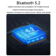 Ecouteurs Bluetooth Sans Fil Réduction De Bruit HD Autonomie 28 Heures Confort Ergonomique - www.yonis-shop.com