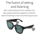 Lunettes Audio Intelligentes Avec Ecouteurs Bluetooth Et Verres Polarisés Haute Technologie - www.yonis-shop.com