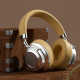 Ecouteurs Bluetooth Sans Fil Rétro Métal Haute Résolution Pliable Confortable Longue Autonomie - www.yonis-shop.com