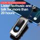 Ecouteurs Bluetooth Sans Fil Avec Micro Intégré Autonomie 20h et Rappel Vibrant - www.yonis-shop.com