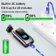 Ecouteurs Bluetooth Sans Fil Avec Micro Intégré Autonomie 20h et Rappel Vibrant - www.yonis-shop.com