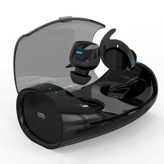 Ecouteurs Bluetooth Sport Sans Fil Sweatproof Avec Boîtier De Charge Pour Tous Smartphones - www.yonis-shop.com
