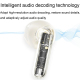 Écouteurs Bluetooth Sans Fil Réduction De Bruit Appels ENC Haute Qualité Audio Bluetooth 5.3 - www.yonis-shop.com