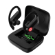 Écouteurs Bluetooth Sport À Tour D’oreille Avec Boîtier 1200 mAh Affichage LED Et Fonction Batterie Externe - www.yonis-shop.com