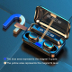 Écouteurs Bluetooth Avec Boîtier De Charge Magnétique Affichage LED Et Réduction De Bruit - www.yonis-shop.com