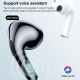 Écouteurs Bluetooth Étanches IPX4 Avec Boîtier De Charge Touch Control HD Call Siri Connexion Stable Et Sans Délai - www.yoni...