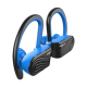 Écouteurs Bluetooth Sans Fil Stéréo Résistants à la Poussière et à la Sueur avec Boîtier de Charge et Microphone Anti-Écho - ...