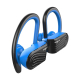 Écouteurs Bluetooth Sans Fil Stéréo Résistants à la Poussière et à la Sueur avec Boîtier de Charge et Microphone Anti-Écho - ...