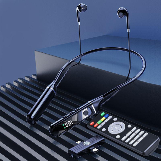 Écouteurs Bluetooth Sans Fil Sport Avec Carte Son Intégrée et Télécommande - www.yonis-shop.com