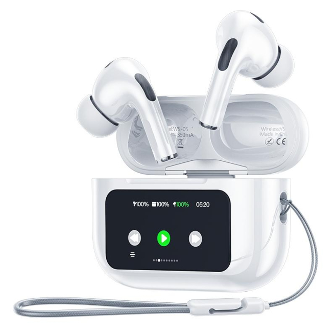 Écouteurs Bluetooth Écran Couleur Réduction De Bruit Sans Fil Haute Qualité - www.yonis-shop.com