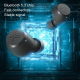 Ecouteurs Bluetooth Sans Fil Stéréo Blancs Ultra Légers Avec Réduction De Bruit Et Étanchéité IP55 - www.yonis-shop.com