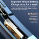 Écouteurs Bluetooth Sans Fil À Réduction De Bruit Avec Boîtier De Charge Et Affichage Numérique - www.yonis-shop.com