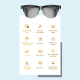 Lunettes De Soleil Intelligentes Avec Écouteurs Bluetooth Anti-UV Anti-Polarisation Étanches IPX4 - www.yonis-shop.com