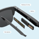 Lunettes De Soleil Intelligentes Avec Écouteurs Bluetooth Anti-UV Anti-Polarisation Étanches IPX4 - www.yonis-shop.com