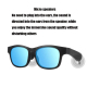 Lunettes Audio Avec Écouteurs Bluetooth Intégrés - www.yonis-shop.com