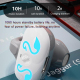 Casque Sport Bluetooth 5.3 Sans Fil Conduction Air Écouteurs Clip Non Intra-Auriculaires Longue Autonomie Étanche Effets Lumi...
