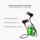 Casque Sport Bluetooth 5.3 Intra-Auriculaire Stéréo Autonomie 9h Léger et Confortable - www.yonis-shop.com