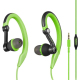 Casque Sport Intra-Auriculaire Avec Crochets Réglables Et Microphone Pour Course Gym Et Activités Intenses - www.yonis-shop.com