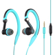 Casque Sport Intra-Auriculaire Avec Crochets Réglables Et Microphone Pour Course Gym Et Activités Intenses - www.yonis-shop.com