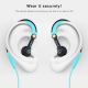 Casque Sport Intra-Auriculaire Avec Crochets Réglables Et Microphone Pour Course Gym Et Activités Intenses - www.yonis-shop.com