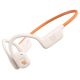 Casque Sport Bluetooth 5.2 Blanc Oreille Libre 10h Autonomie Bouton Physique Anti-Touches Accidentelles