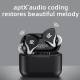 Écouteurs Bluetooth Sans Fil Sport Haute Qualité Réduction De Bruit AptX Adaptive Mode Gaming Performances Optimisées Confort...