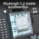 Écouteurs Bluetooth Sans Fil Sport Haute Qualité Réduction De Bruit AptX Adaptive Mode Gaming Performances Optimisées Confort...