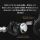 Écouteurs Bluetooth Sans Fil Sport Haute Qualité Réduction De Bruit AptX Adaptive Mode Gaming Performances Optimisées Confort...