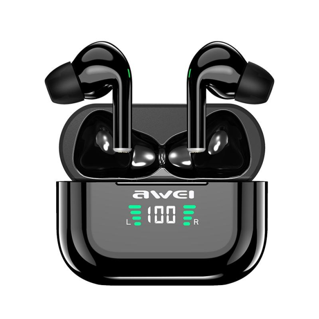 Écouteurs Bluetooth Sans Fil Sport Étanche IPX4 Affichage LED Digital Autonomie Longue Distance de Transmission 10m - www.yon...