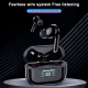 Écouteurs Bluetooth Sans Fil Sport Étanche IPX4 Affichage LED Digital Autonomie Longue Distance de Transmission 10m - www.yon...
