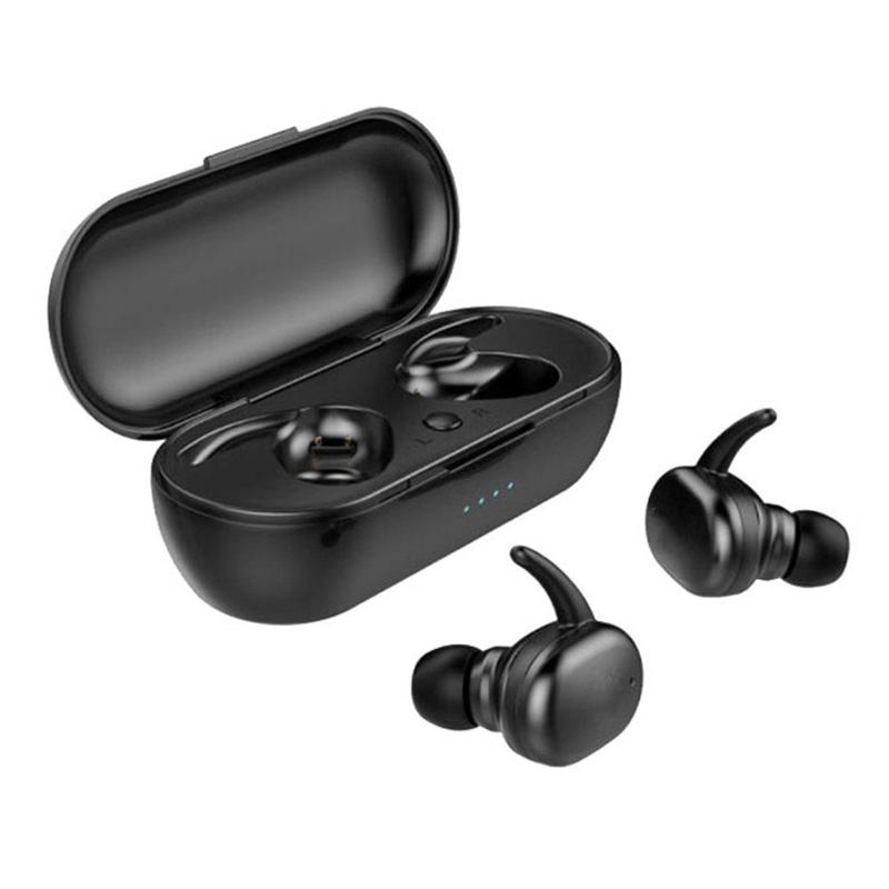 Ecouteurs Bluetooth 5.0 Etanches Avec Boîte De Charge Et Appels HD -