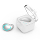 Ecouteurs Bluetooth 5.0 Mini Invisibles Intra-Auriculaires Sans Fil Or Avec Boîtier de Charge Rapide et Réduction de Bruit - ...