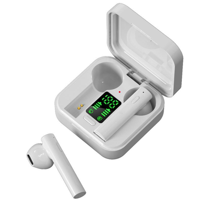 Écouteurs Bluetooth Sans Fil TWS Avec Réduction De Bruit Et Affichage LED - www.yonis-shop.com