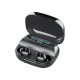 Écouteurs Bluetooth Sans Fil Réduction De Bruit CVC8.0 Avec Boîtier De Charge Écran LED Et Assistant Vocal