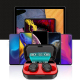 Écouteurs Bluetooth Sans Fil Stéréo Avec Boîtier De Charge Affichage Digital Et Appairage Intelligent Noir Rouge - www.yonis-...