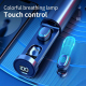 Ecouteurs Bluetooth 5.0 Avec Affichage Numérique Et Boîtier De Charge - www.yonis-shop.com