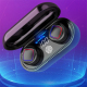 Ecouteurs Bluetooth Tactiles Avec Affichage LED Et Boîtier De Charge - www.yonis-shop.com