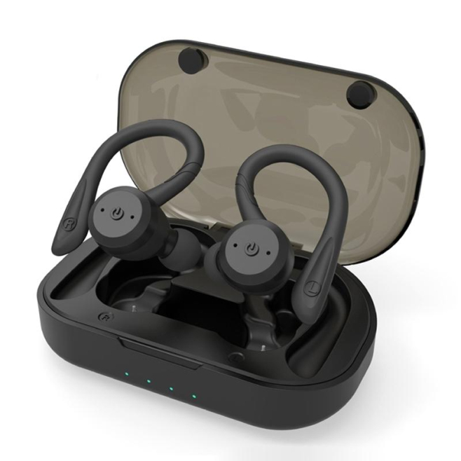 Écouteurs Bluetooth Sport Étanches IPX7 Appels HD Réduction de Bruit Autonomie Longue Durée Confort Optimal Connexion Instant...