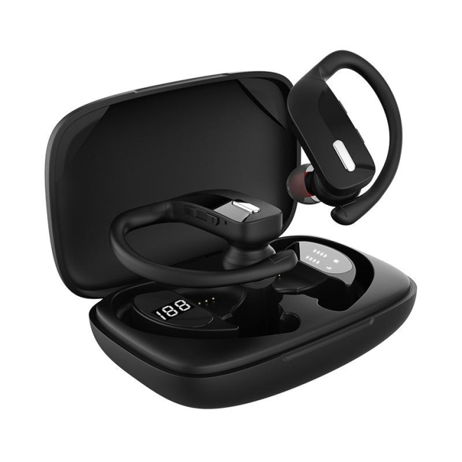 Ecouteurs Bluetooth Avec Réduction De Bruit Et Affichage LED - www.yonis-shop.com