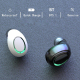 Écouteurs Bluetooth Rose Sans Fil Tactile Avec Affichage Digital Étanche IPX3 Longue Autonomie - www.yonis-shop.com