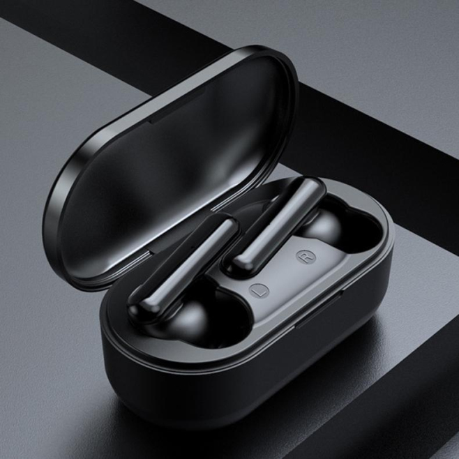 Ecouteurs Bluetooth Hifi Sans Fil Avec Micro Et Boîte De Charge Ultra Léger Compatibles iOS Et Android - www.yonis-shop.com