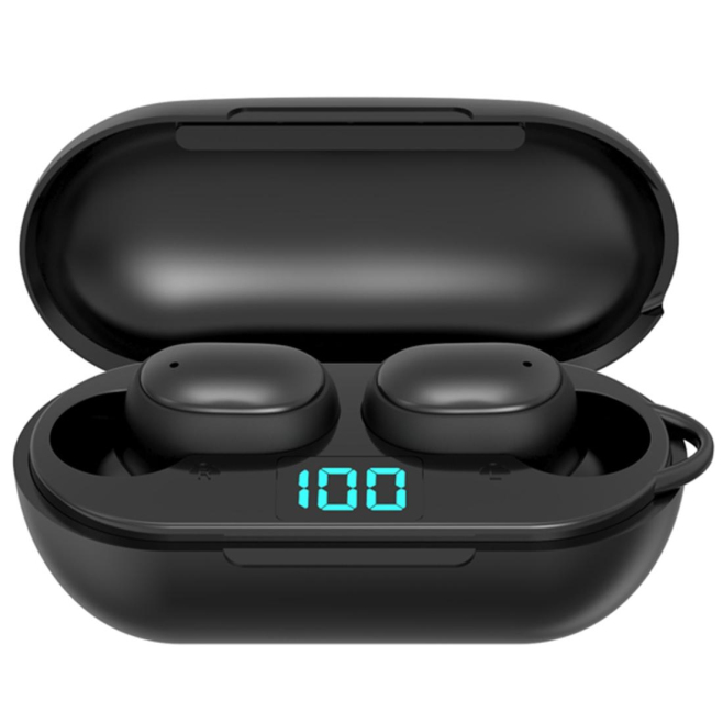 Écouteurs Bluetooth Sans Fil 5.0 Avec Affichage Numérique Son Surround 8D et Réduction de Bruit HD - www.yonis-shop.com